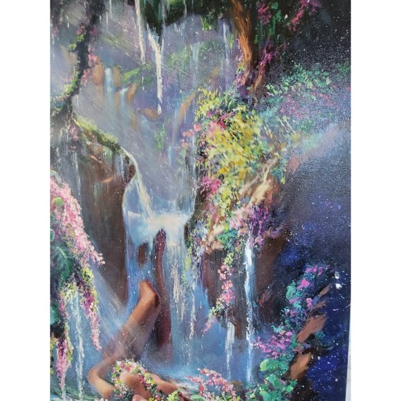 Carl g Armstrong Lady of the falls painting nude w - Picture 6 of 11